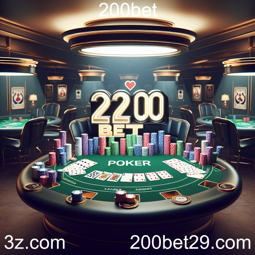 A Popularidade do Poker Online no 200bet